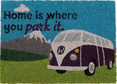 Coir Campervan  Park It mat