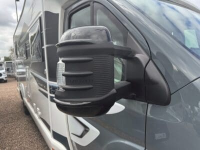 2025 Ducato - Long/Short Arm Mirror Protector Bumpers Black