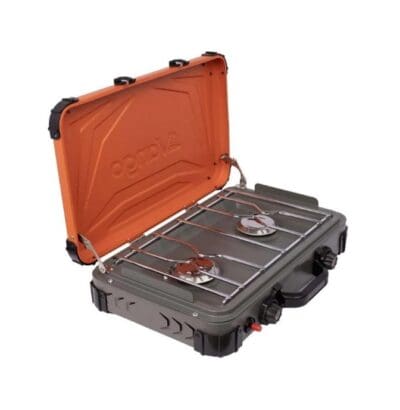 Vango Magma Briefcase Style Double Burner - Burnt Orange