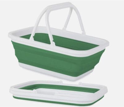 Silicone Compact Basket with Handles