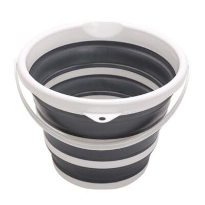 10ltr Collapsible Bucket - Grey