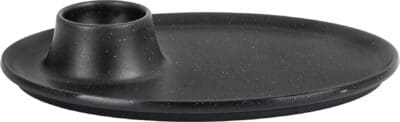 Brunner Stone Touch Melamine Odette Black Egg Cup / Holder
