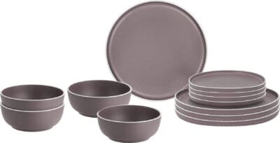 Brunner Midday 12pc Dinner Set - Dolomit Rose