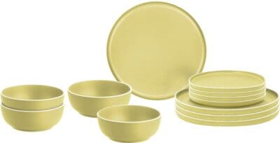 Brunner Midday 12pc Dinner Set - Dolomit Yellow