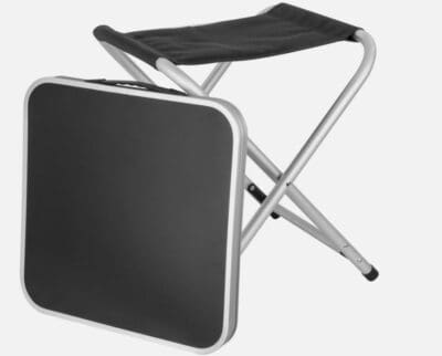 Brunner Hoggy Lightweight Folding Camping Stool and Table Top Set
