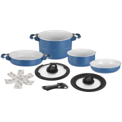 Brunner Carezza 7+1 24cm Aluminium Saucepan Set