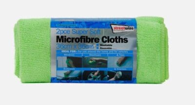 Microfibre Glass Towel - 2 Pack
