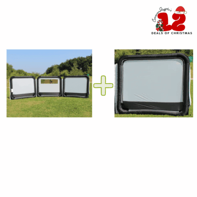 12 Deals Of Christmas Oxygen Windbreak 3 Panel + 1 Single Panel