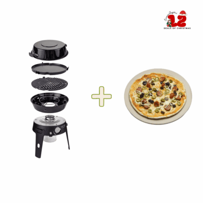 12 Deals Of Christmas Safari Chef 30 HP Deluxe with Free Pizza Stone