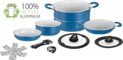 Brunner Carezza 22cm 7+1 Cooking Pan Set