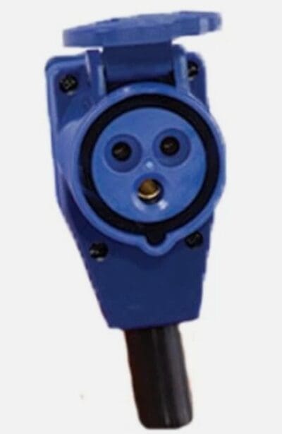 Mains Caravan Coupler - 90 Degree