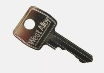 W4 MC Replacement Caravan Door Key Number - 004