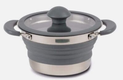 Collapsible Saucepan 1.5L Grey