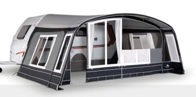 Dorema Onyx 270cm  Size 9 All Season Awning - Charcoal - 850cm - 875cm