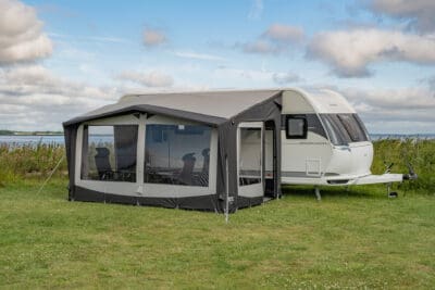 Telta Estate 390 Inflatable Seasonal Porch Awning