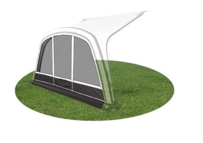 Mesh Front Panel for Westfield Kari 400 Caravan Inflatable Sun Canopy