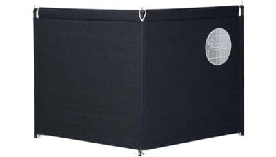 Isabella Windscreen 2 Sided Grey Windbreak