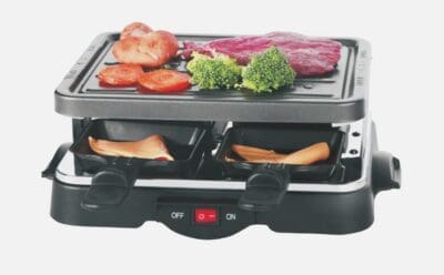 Quest Low Wattage Raclette Family Grill
