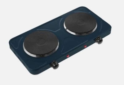 Quest Double Hotplate - Slate