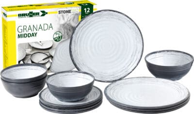 Brunner Midday 12 Piece Granada Tableware Set
