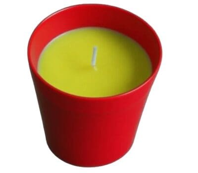 Citronella Candle - Red