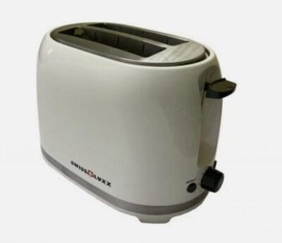 Low Wattage 2 Slice Toaster  - Swiss Lux Deluxe Toaster
