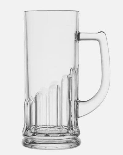 Quest Acrylic 600ml Beer Glass / Tankard - Pack of Two