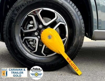 Milenco Wraith MH  3 Wheel Clamp - Transit
