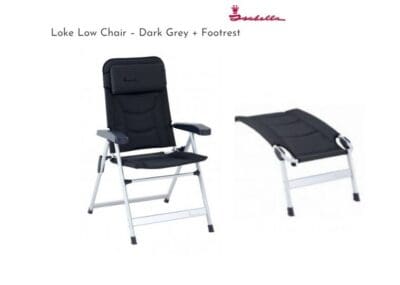 Loke High Chair - Dark Grey + Foot Rest