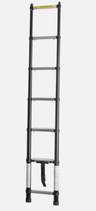 Brunner Laddy Alcove Air Telescopic Aluminium Ladder 210cm